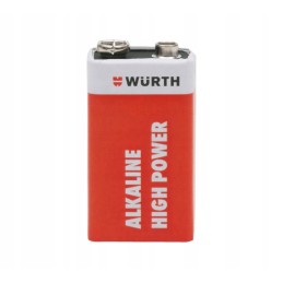 Wurth block battery 9v dc 6lr61 6am6 1 pc