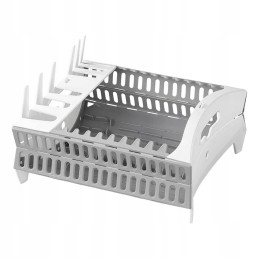 Folding dish dryer for camping and camping
