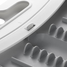 Folding dish dryer for camping and camping