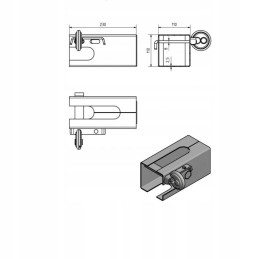 Ball hitch lock protects the pocket