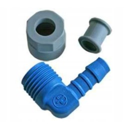 Water connection bc truma in the shaft