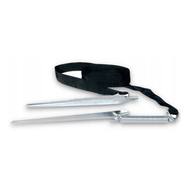Storm straps for awnings, camp4 roof roller blinds, 14 m