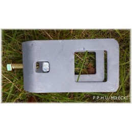 Side roller clamp 40x40 for boat trailer