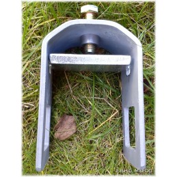 Side roller clamp 40x40 for boat trailer