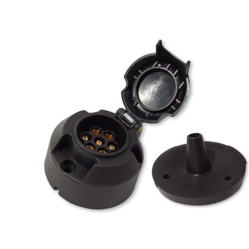 Socket, plug, trailer, seal, free diagram