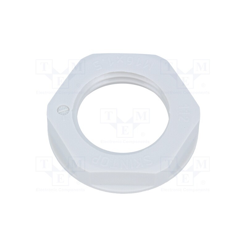 5 pcs x LAPP - 53119210 - Nut, M16, halogen free, polyamide, UL94V-0, 22mm, grey, -20÷100°C