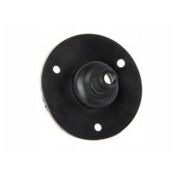 Hook socket with cover, 7-pin plastic plug