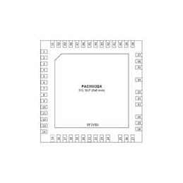 1 pcs : PAC5532QX - Motor/Motion/Ignition Controllers & Drivers M4 with 128kBFlash 160V