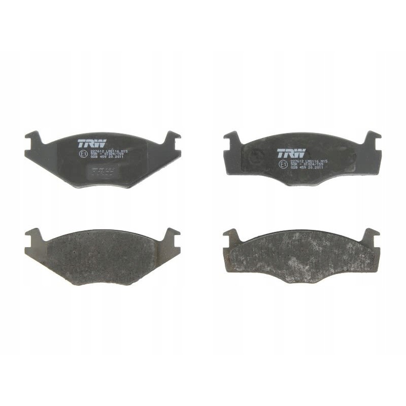 Front brake pads Trw GDB459