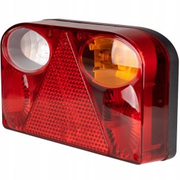 Fristom rear lamp with reflective triangle p