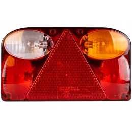 Fristom rear lamp with reflective triangle p