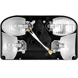 Fristom rear lamp with reflective triangle p