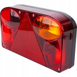 Fristom rear lamp with reflective triangle p