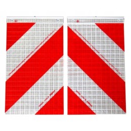 Elevator platform markings, flag reflectors, set