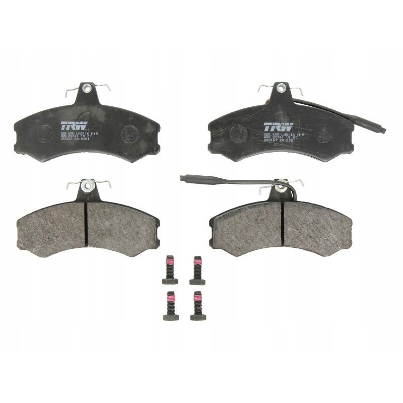 Front brake pads Trw GDB695