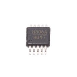 1 pcs : HMC306AMS10ETR - Attenuators 5-bit Digital Attenuator