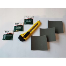 Tarpaulin repair, long tarpaulin repair kit