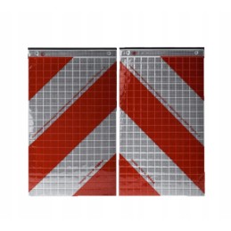 Elevator platform markings, flag reflectors, set