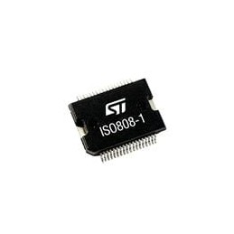 1 pcs : ISO808TR-1 - Power Switch ICs - Power Distribution Galvanic isolated octal high-side power solid state relay for high in