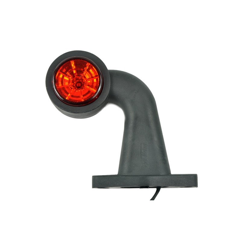 LED rubber marker lamp ft 9d, white and red