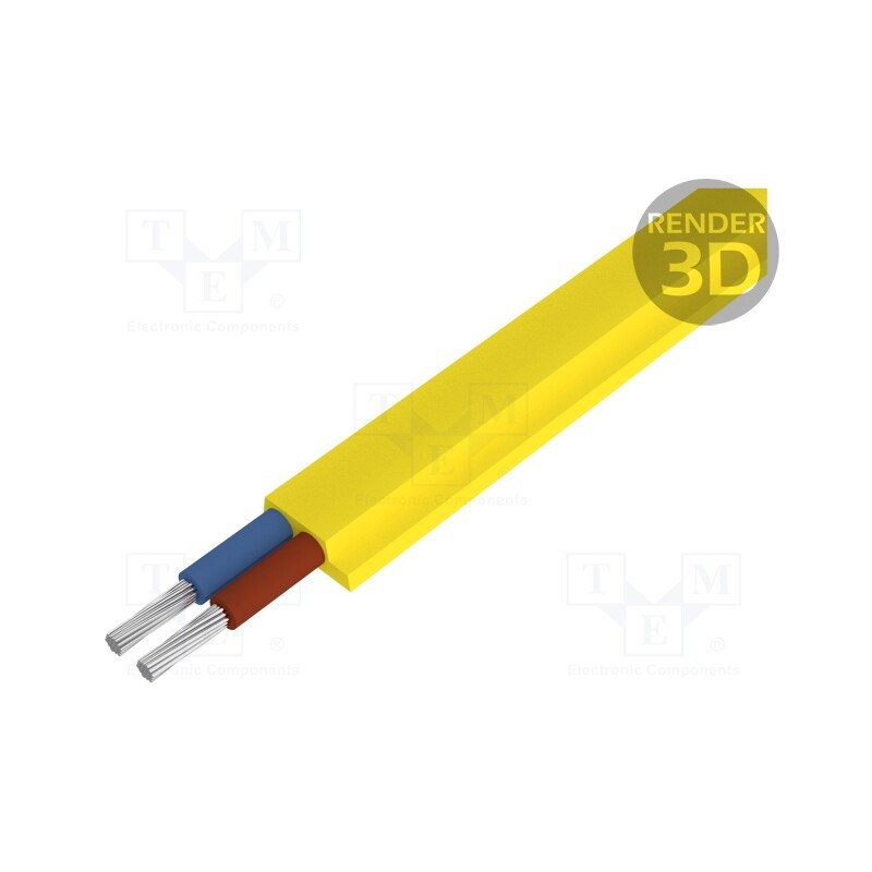 5 m x LAPP - 2170228 - Wire, 2x1.5mm2, automatics,data and power transmission, Cu, 300V