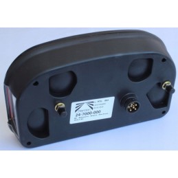 Left rear lamp Multipoint II Aspock trailer