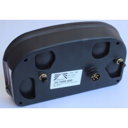 Left rear combination lamp for multipoint II aspoeck trailers