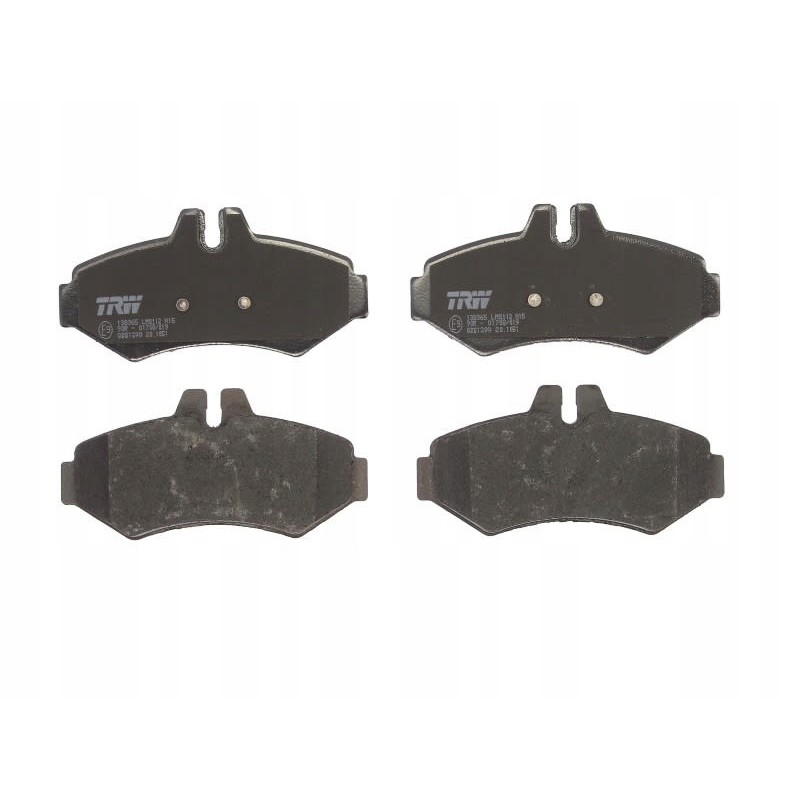 Rear brake pads trw gdb1399