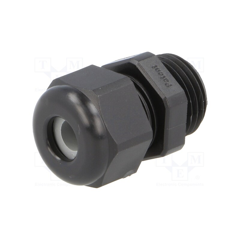 5 pcs x HUMMEL - 1.209.1601.51 - Cable gland, M16, 1.5, IP68, polyamide, black, UL94V-0, HSK-K