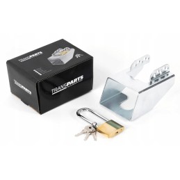 Anti-theft lock, trailer hitch drawbar, Brenderup