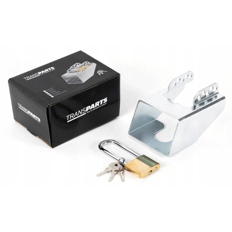 Anti-theft lock, trailer hitch drawbar, Brenderup