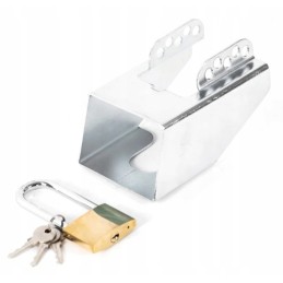 Anti-theft lock, trailer hitch drawbar, Brenderup