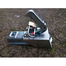 Anti-theft lock, trailer hitch drawbar, Brenderup