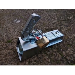 Anti-theft lock, trailer hitch drawbar, Brenderup
