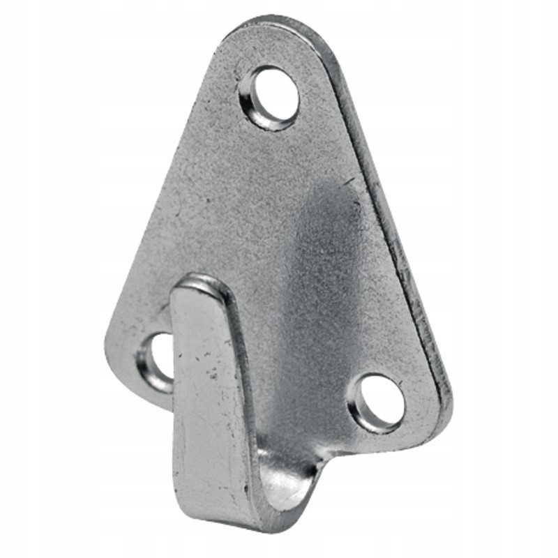 Tarpaulin hook with 3 holes, galvanized, 50 mm