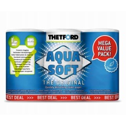 Thetford aqua soft toilet paper 6 xl rolls