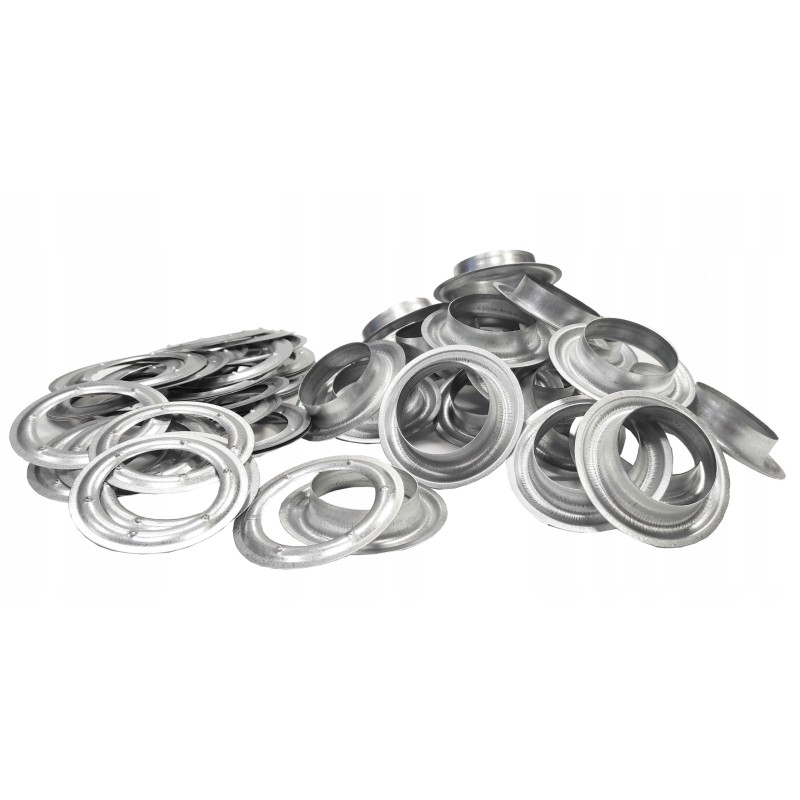 Eyelets for banner tarpaulins 40 mm, galvanized, 100 pcs