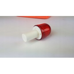 Foldable, reflective LED road bollard