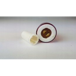 Foldable, reflective LED road bollard