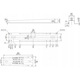 Trailer side reinforcement 40cm for unitrailer martz temared trailers