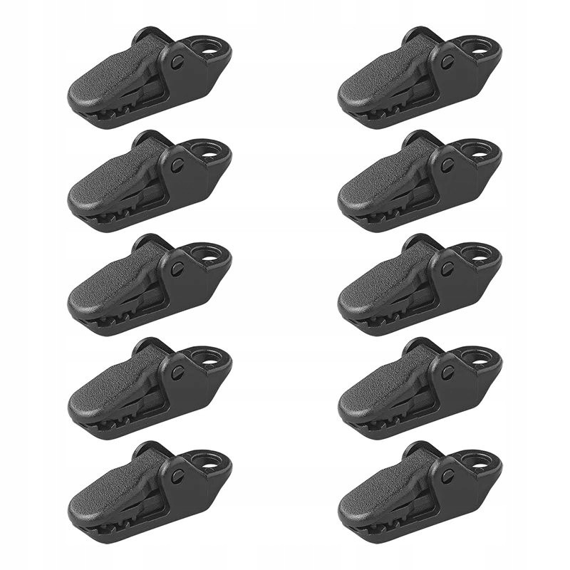 Clip, tarpaulin clamp, tent floor carpet, 10 pcs