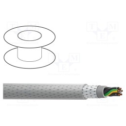 5 m x BELDEN - 4GBSY-K100 - Wire, MACHFLEX 350SY, 4G0.75mm2, PVC, transparent, 300V,500V, 100m