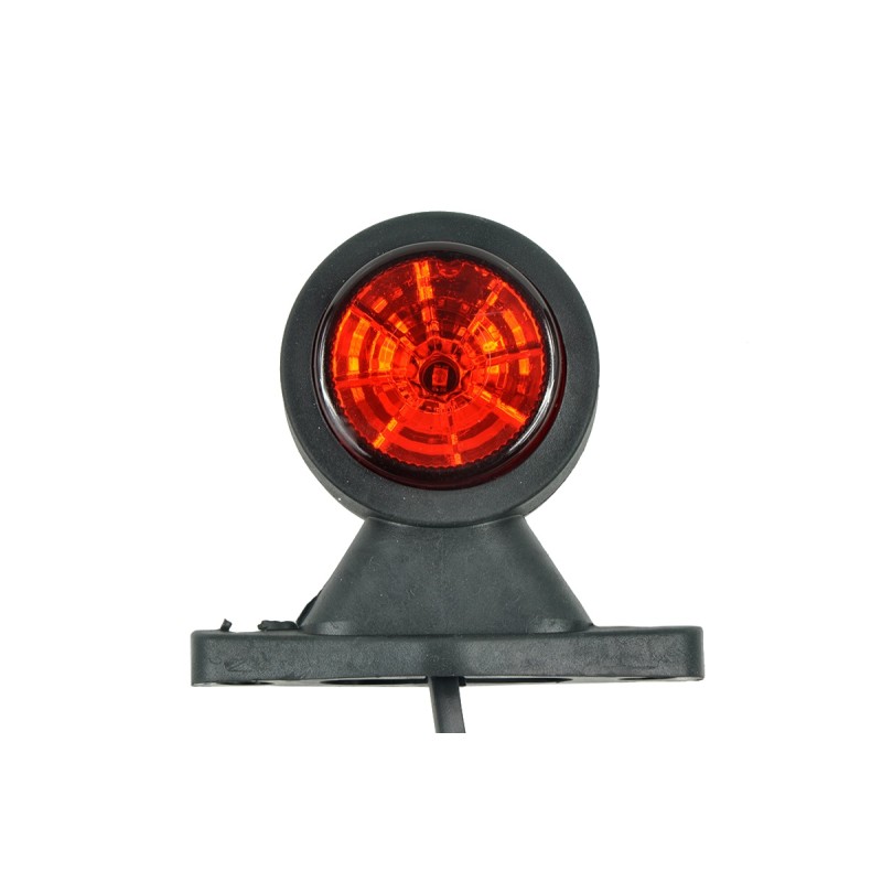 LED rubber marker lamp ft 9a, white and red