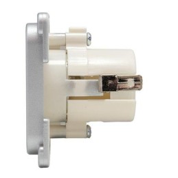 12v c line silver wall socket haba