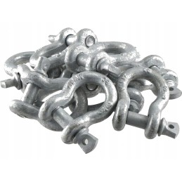 Connector link, bent 1t 2200lbs 36mm mild steel