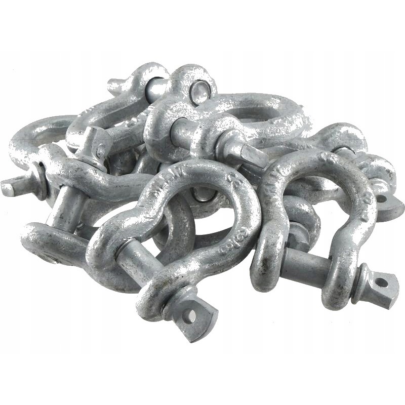 Connector link, bent 1t 2200lbs 36mm mild steel