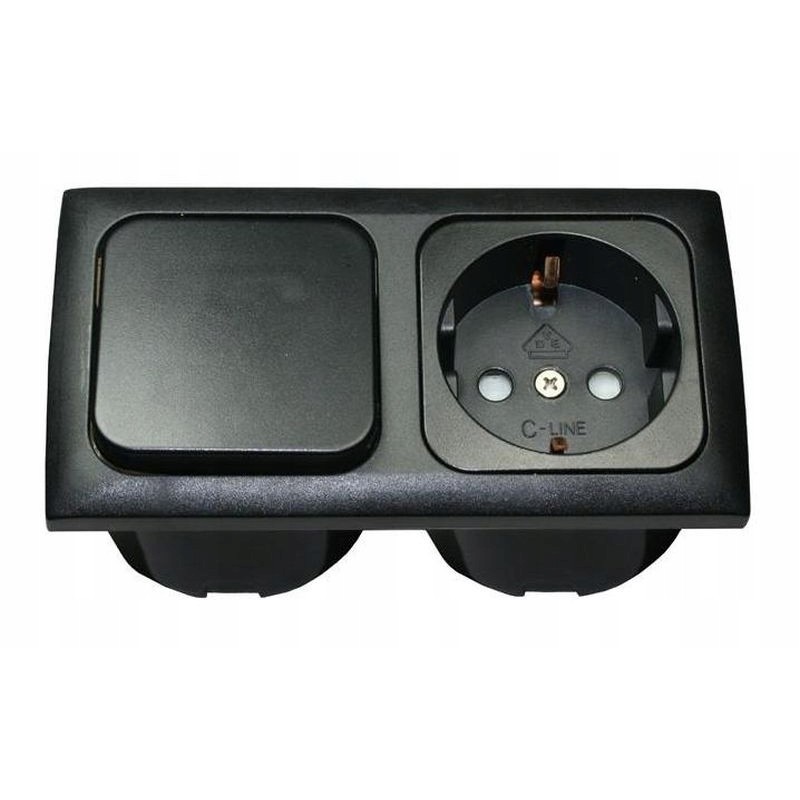 C line switch socket frame isobox an