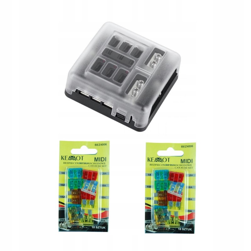 Midi car fuse box