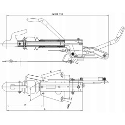Knott KF17 overrun device for 1700 kg trailers