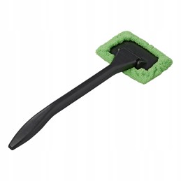 Long microfiber window cleaner with pp handle